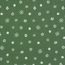 Салфетки 20бр Little Joy тъмно зелени